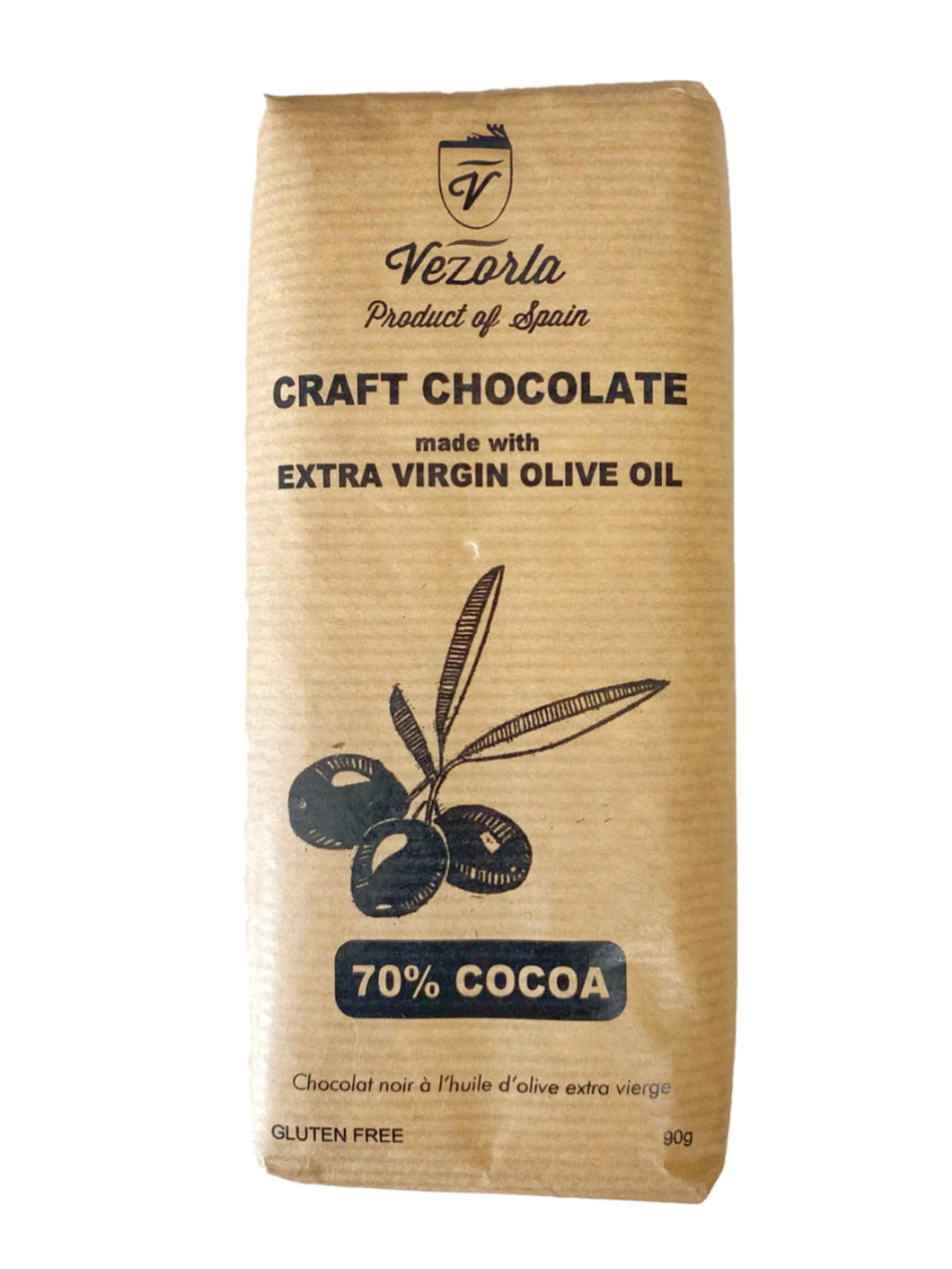 Vezorla Craft Dark Chocolate - 70% Cocoa