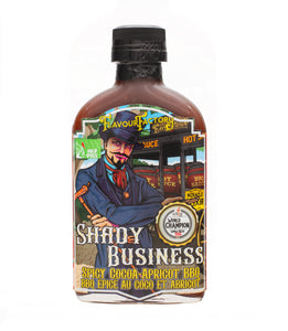Flavour Factory “Shady Business” Spicy Cocoa Apricot BBQ Sauce