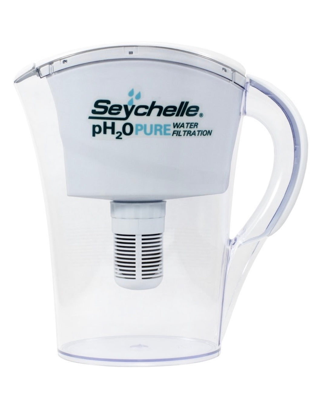 Seychelle 32 oz. Single Alkaline Water Pitcher (pH2O Filter)