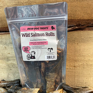 Dear Dog Treats - Wild Salmon Rolls