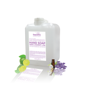 Sapadilla Hand Soap - BULK - Sweet Lavender and Lime